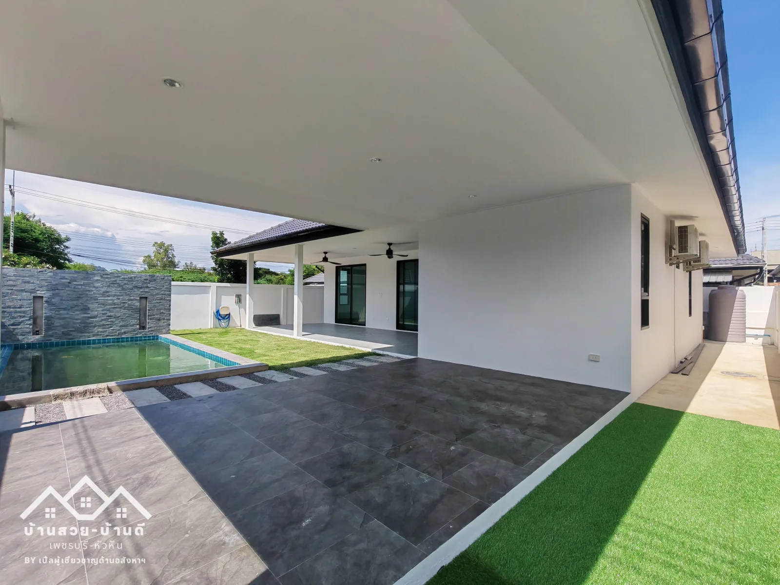 N202609011 บ้านพร้อมสระส่วนว่ายน้ำ ทำเลดีหัวหิน102 เดินทางง่าย