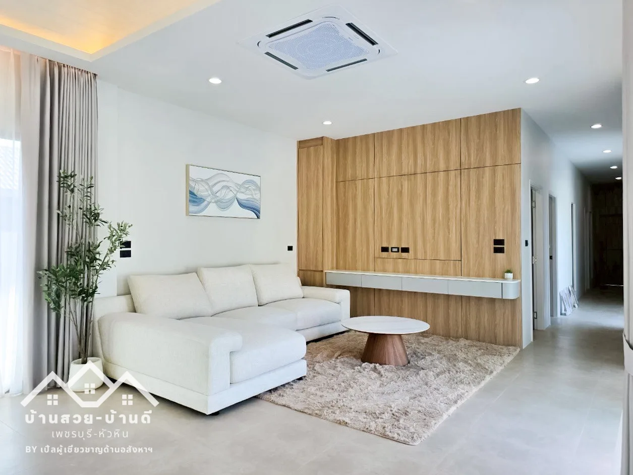 N202601001 บ้านเดี่ยวพูลวิลล่าพร้อมอยู่ พร้อมเฟอร์ ทำเลดีในหัวหิน - 6