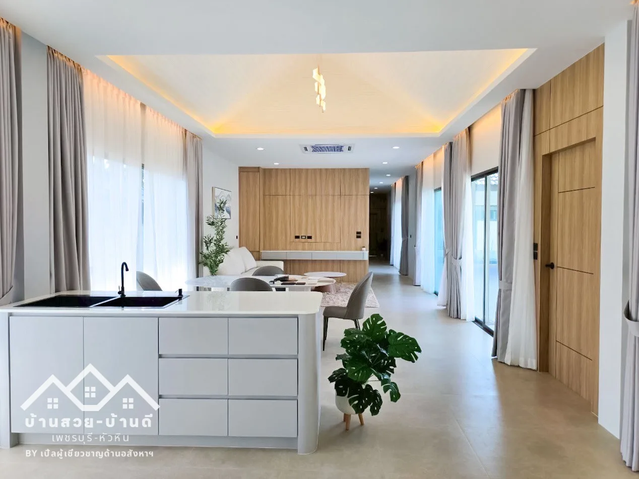 N202601001 บ้านเดี่ยวพูลวิลล่าพร้อมอยู่ พร้อมเฟอร์ ทำเลดีในหัวหิน - 14
