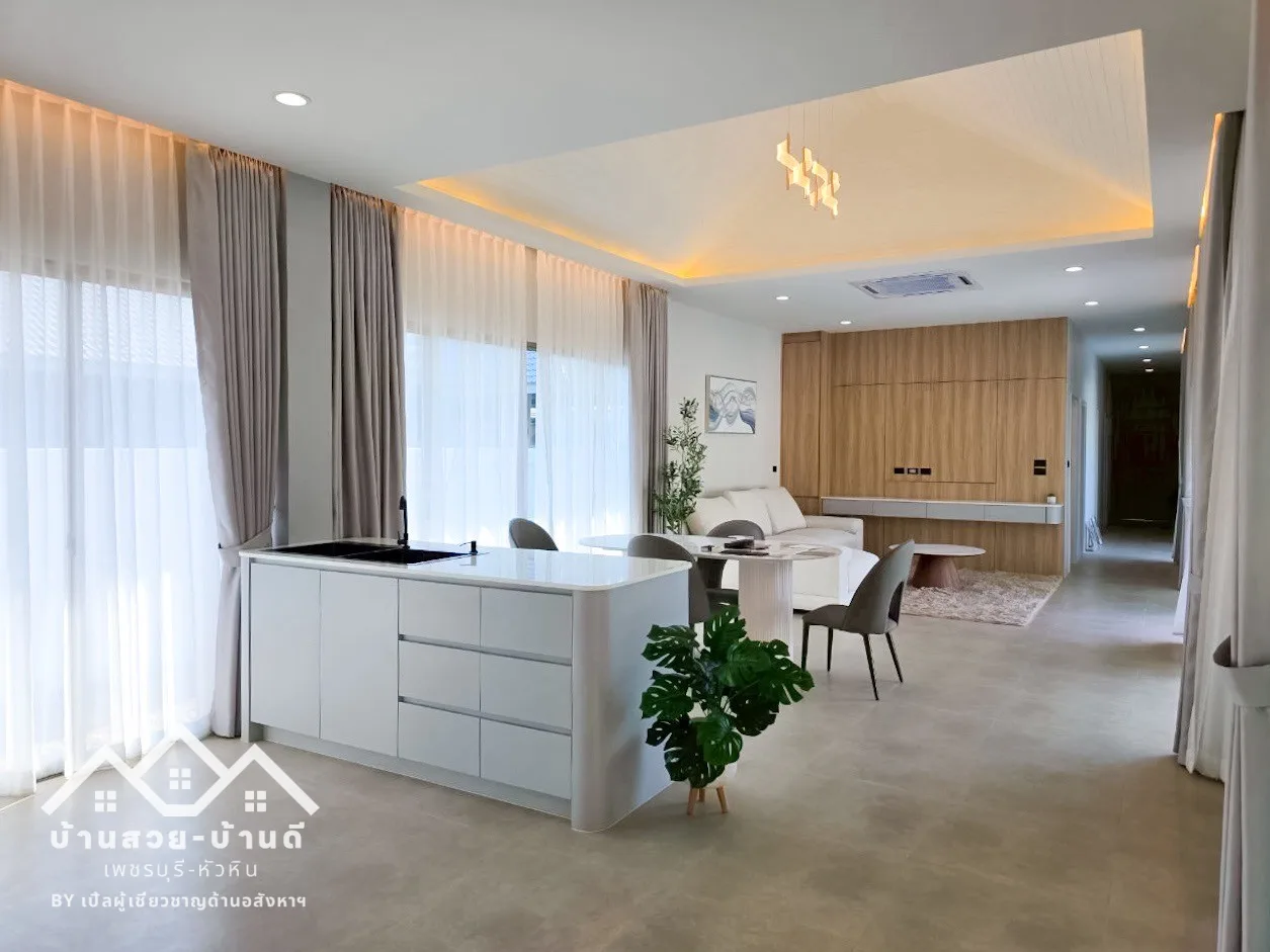 N202601001 บ้านเดี่ยวพูลวิลล่าพร้อมอยู่ พร้อมเฟอร์ ทำเลดีในหัวหิน - 15