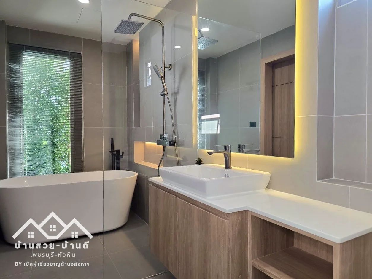 N202601001 บ้านเดี่ยวพูลวิลล่าพร้อมอยู่ พร้อมเฟอร์ ทำเลดีในหัวหิน - 34