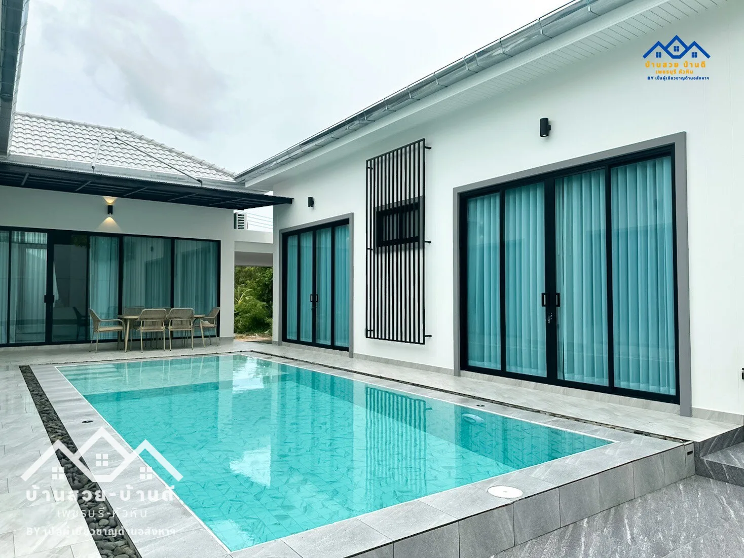 N202605005 บ้านเดี่ยวพูลวิลล่า เฟอร์นิเจอร์ครบพร้อมเข้าอยู่ หัวหิน