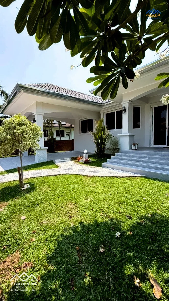 R202605001 บ้านเดี่ยวพูลวิลล่า ทำเลดีพร้อมเข้าอยู่ ใกล้เมืองหัวหิน - 3