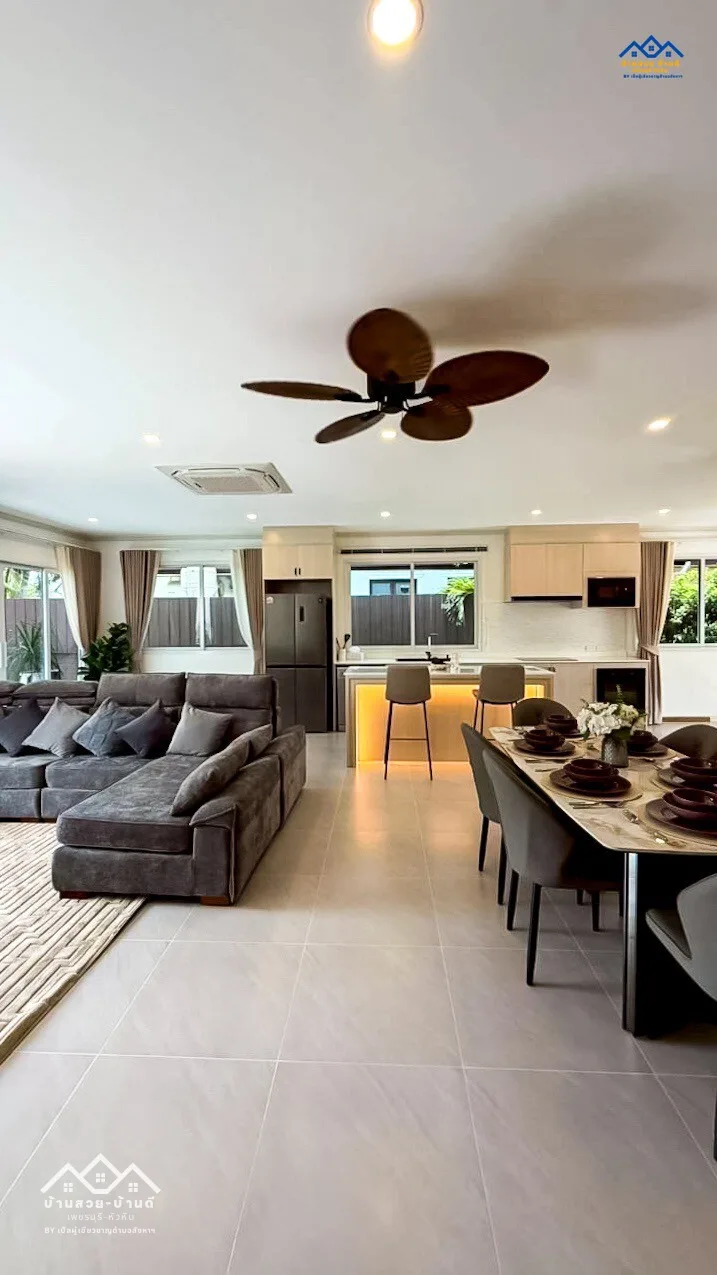 R202605001 บ้านเดี่ยวพูลวิลล่า ทำเลดีพร้อมเข้าอยู่ ใกล้เมืองหัวหิน - 9