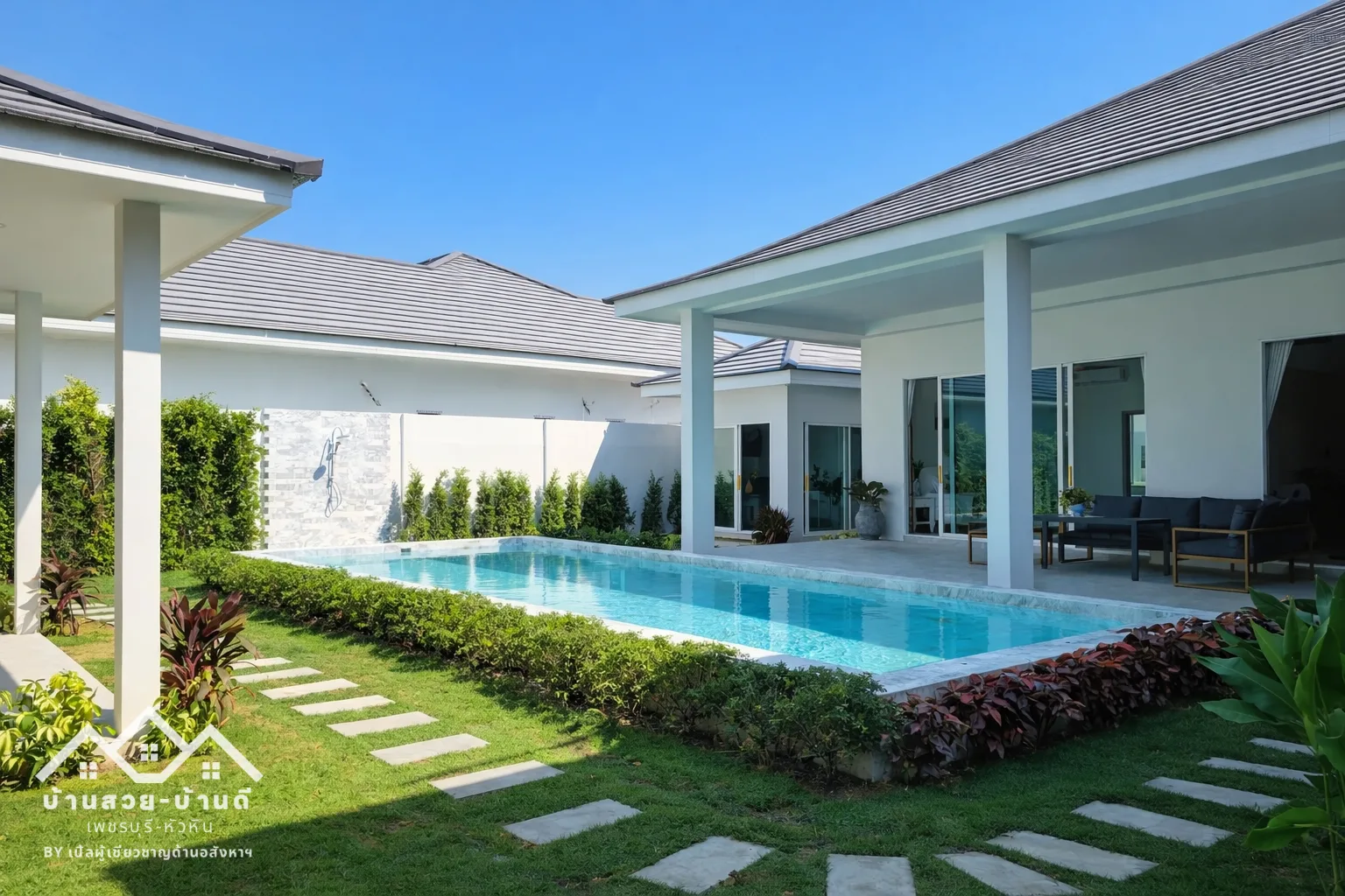 N202604001 Pool villa house with full furniture Hua-Hin