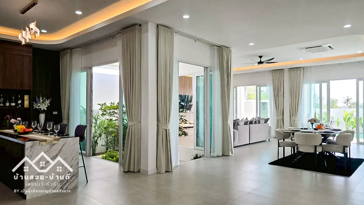 N202604002 บ้านเดี่ยวหัวหินตกแต่งครบ พร้อมโซลาร์เซลล์ หัวหิน - 6