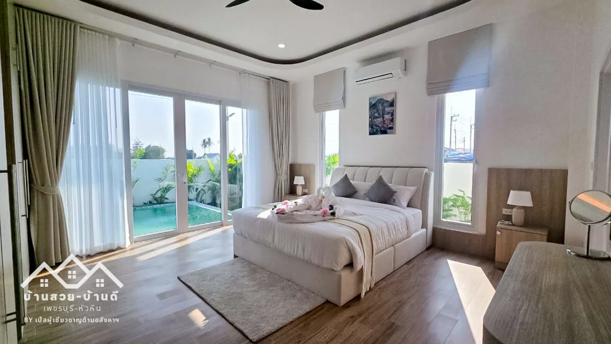 N202604002 บ้านเดี่ยวหัวหินตกแต่งครบ พร้อมโซลาร์เซลล์ หัวหิน - 28
