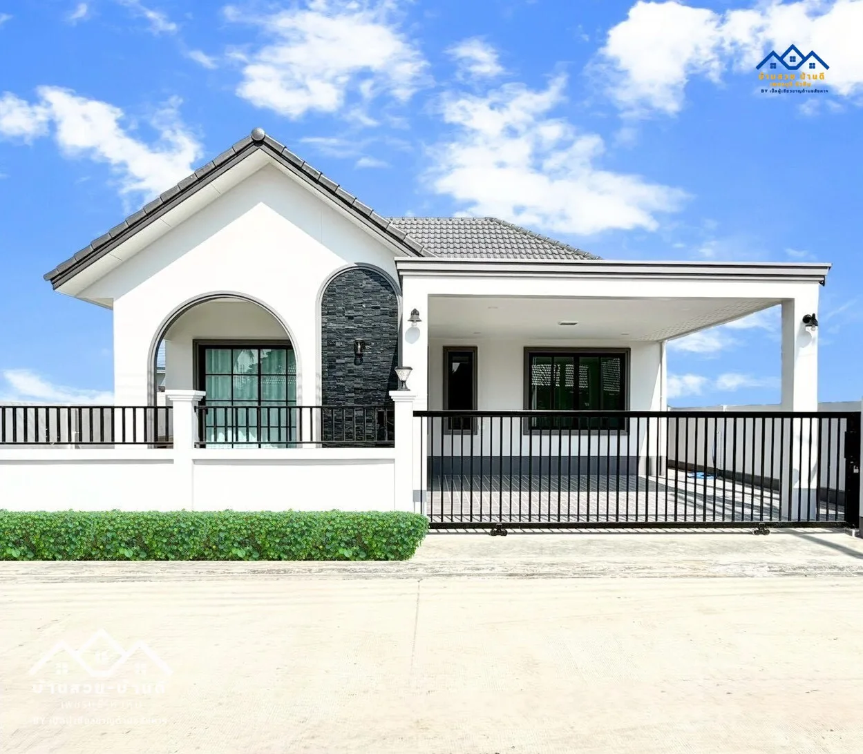 N202604009 บ้านเดี่ยวน่าอยู่สไตล์อังกฤษ ชะอำ