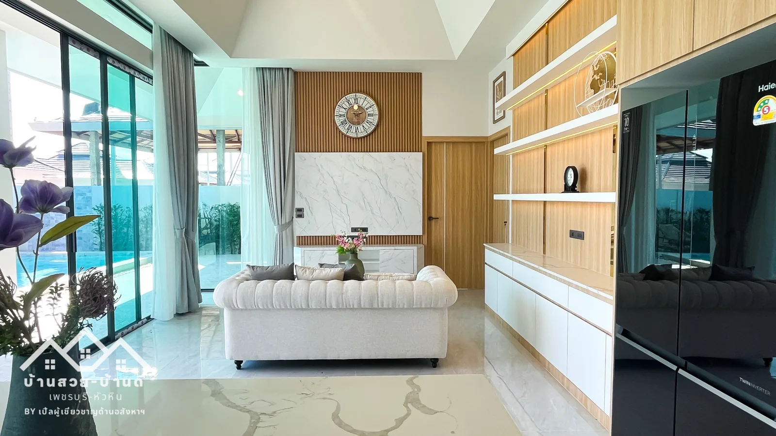 N202603015 บ้านเดี่ยวพร้อมสระว่ายน้ำ เดินทางสะดวก หัวหิน - 8