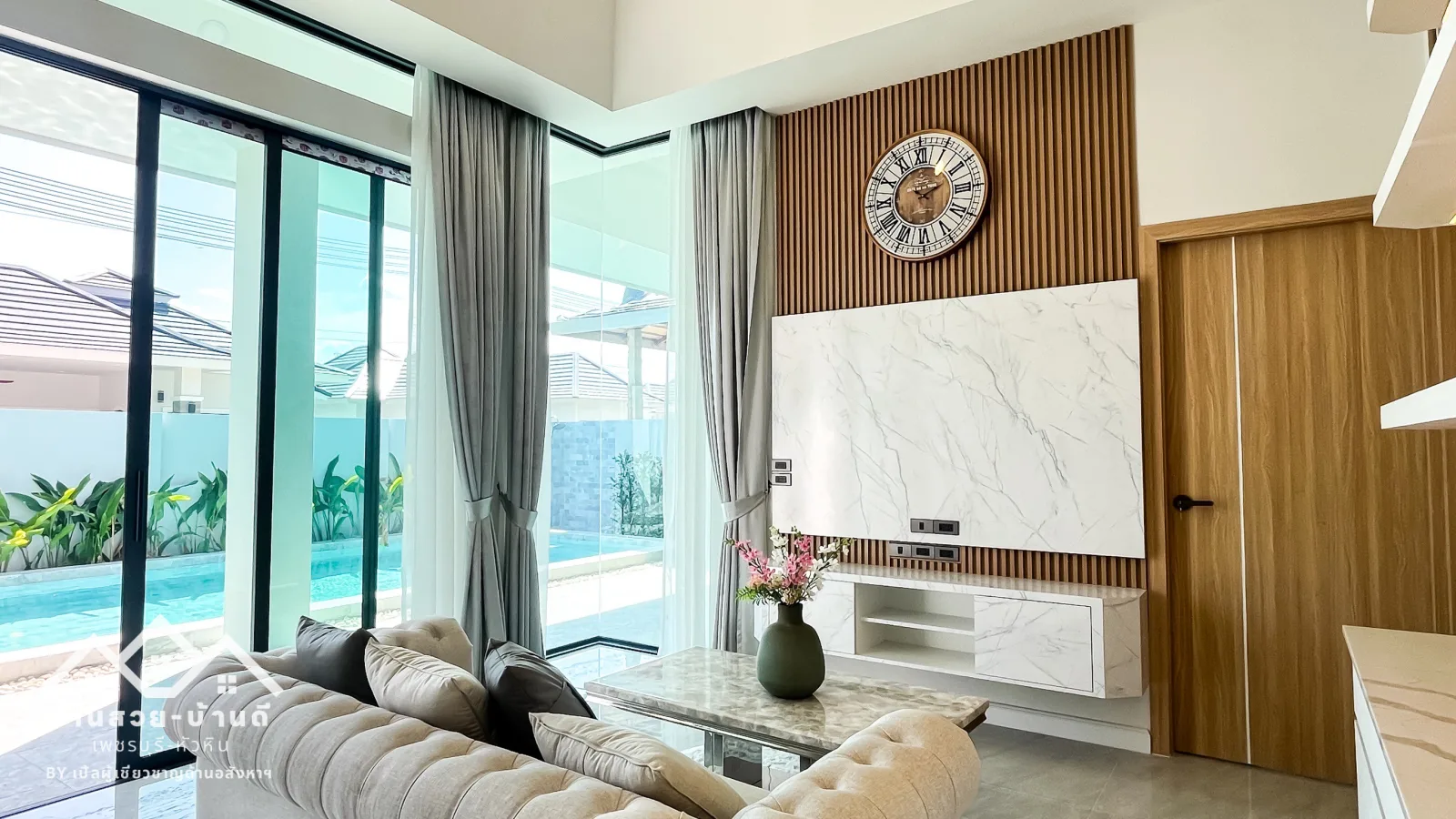N202603015 บ้านเดี่ยวพร้อมสระว่ายน้ำ เดินทางสะดวก หัวหิน - 9