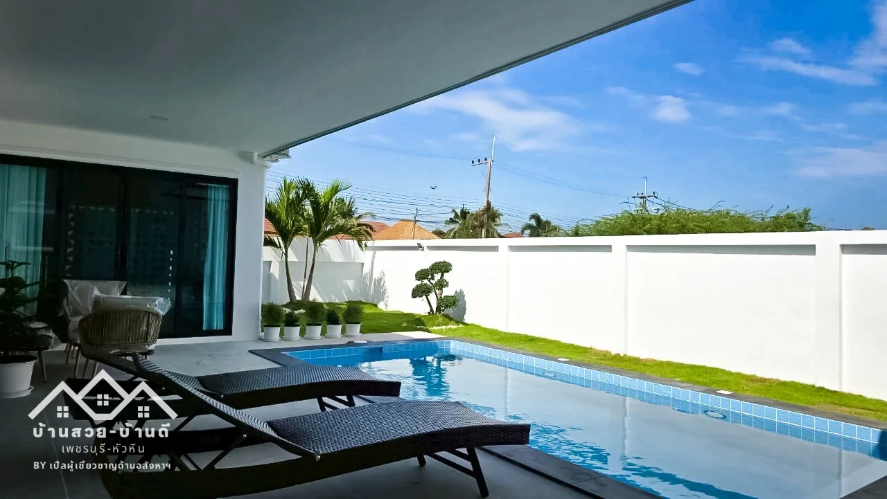 N202603016 บ้านเดี่ยวพร้อมสระว่ายน้ำ  ใจกลางเมืองหัวหิน - 5
