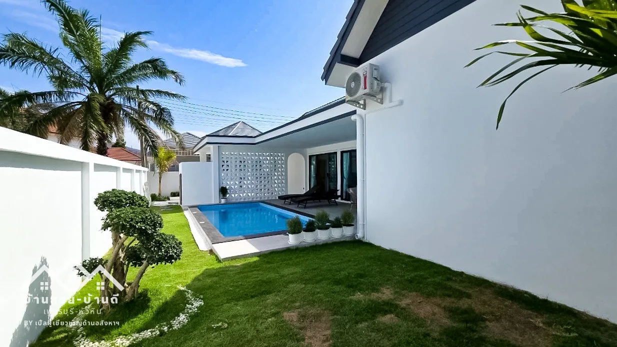 N202603016 บ้านเดี่ยวพร้อมสระว่ายน้ำ  ใจกลางเมืองหัวหิน - 9