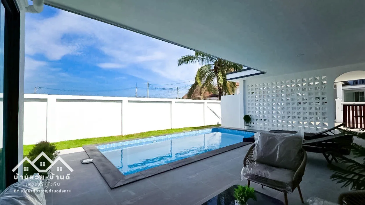 N202603016 บ้านเดี่ยวพร้อมสระว่ายน้ำ  ใจกลางเมืองหัวหิน - 11