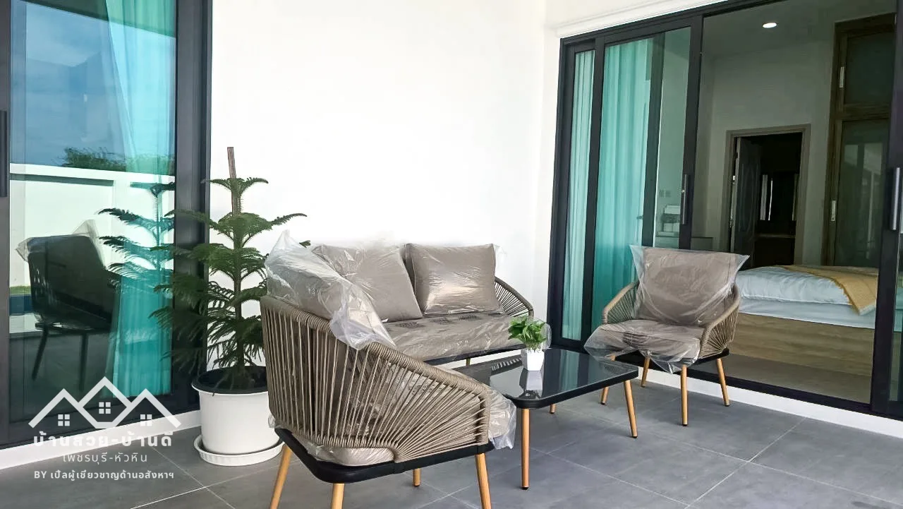 N202603016 บ้านเดี่ยวพร้อมสระว่ายน้ำ  ใจกลางเมืองหัวหิน - 12