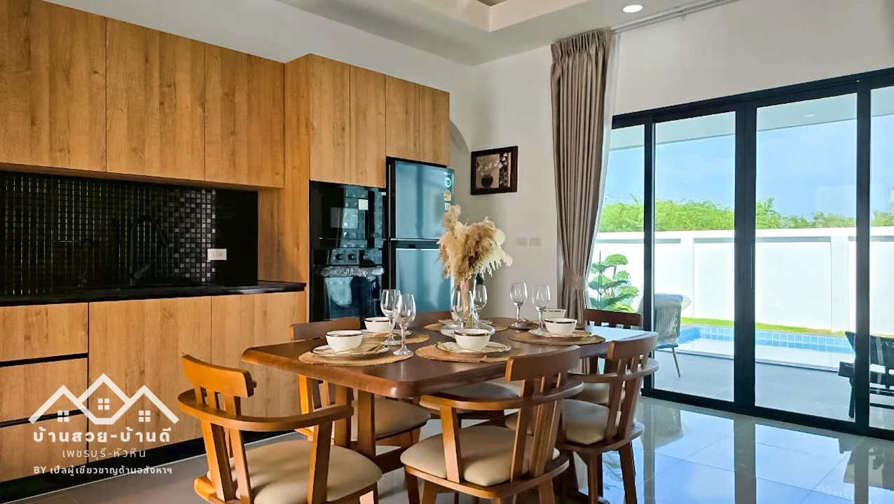 N202603016 บ้านเดี่ยวพร้อมสระว่ายน้ำ  ใจกลางเมืองหัวหิน - 20