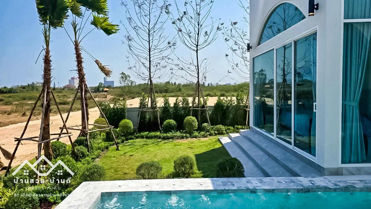 N202603018 บ้านเดี่ยวพูลวิลล่าสไตล์โมเดิร์น ใกล้ทะเลชะอำเพียง 300 เมตร - 3