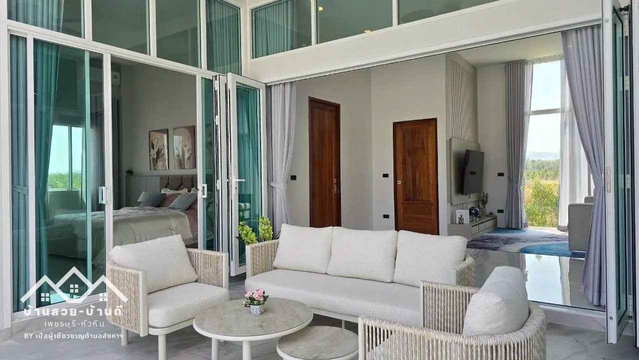 N202603018 บ้านเดี่ยวพูลวิลล่าสไตล์โมเดิร์น ใกล้ทะเลชะอำเพียง 300 เมตร - 13