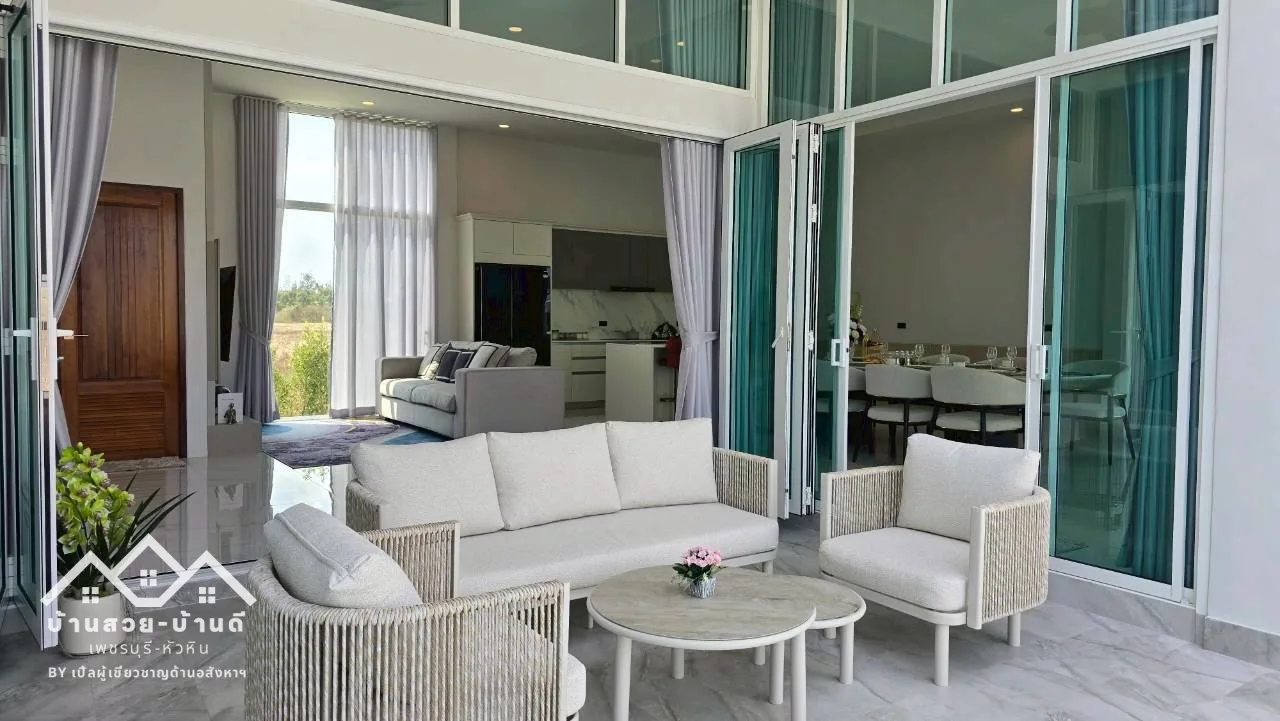 N202603018 บ้านเดี่ยวพูลวิลล่าสไตล์โมเดิร์น ใกล้ทะเลชะอำเพียง 300 เมตร - 14