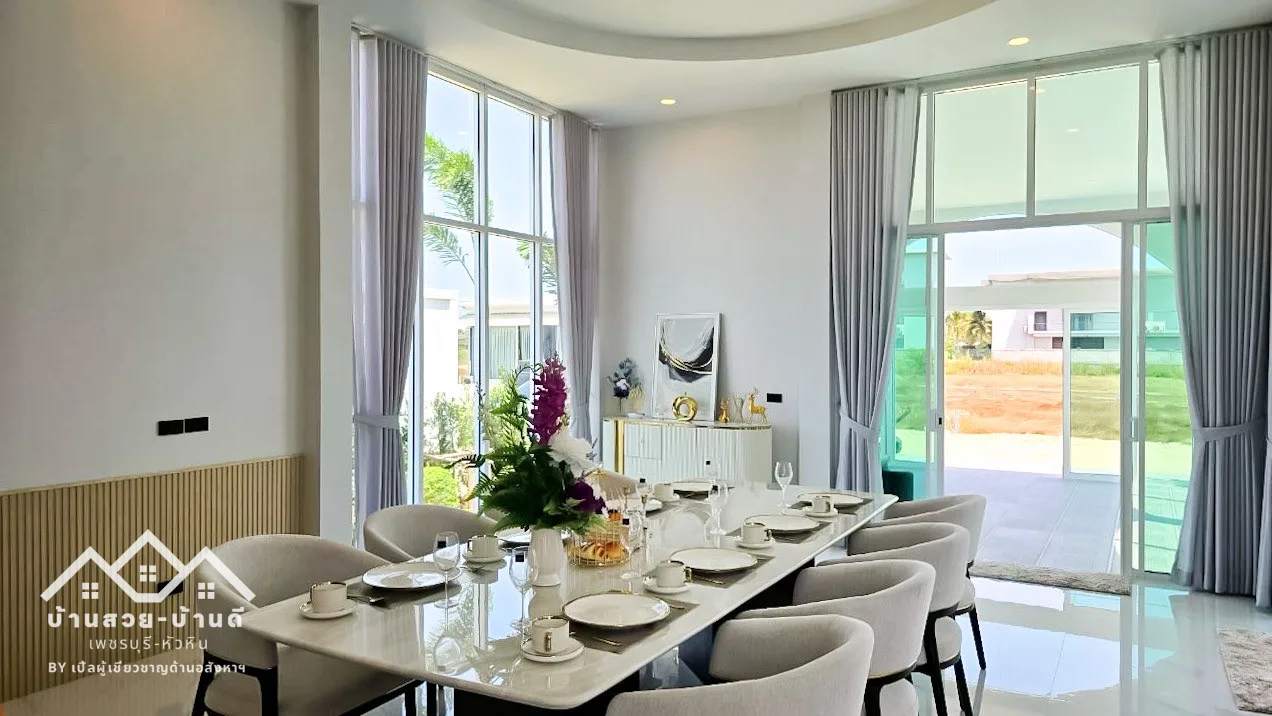 N202603018 บ้านเดี่ยวพูลวิลล่าสไตล์โมเดิร์น ใกล้ทะเลชะอำเพียง 300 เมตร - 20