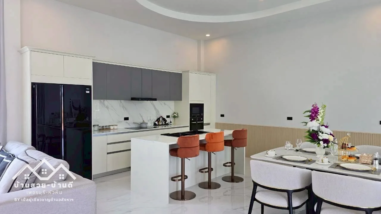 N202603018 บ้านเดี่ยวพูลวิลล่าสไตล์โมเดิร์น ใกล้ทะเลชะอำเพียง 300 เมตร - 22