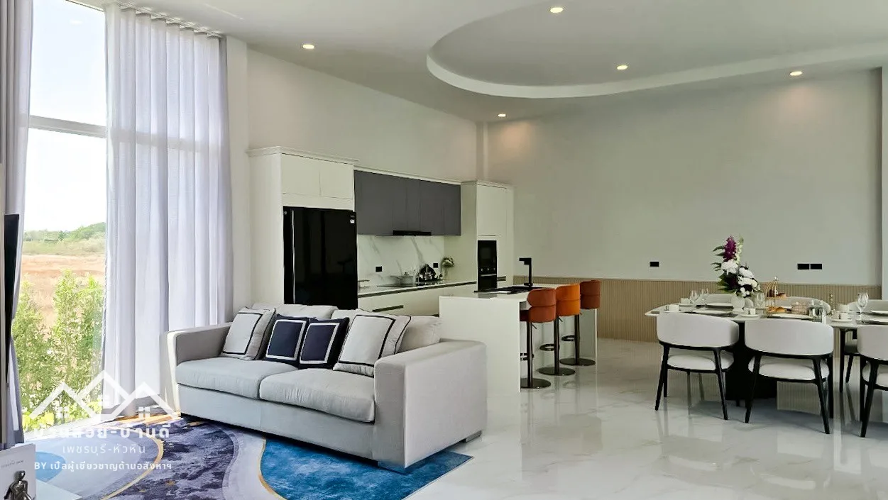 N202603018 บ้านเดี่ยวพูลวิลล่าสไตล์โมเดิร์น ใกล้ทะเลชะอำเพียง 300 เมตร - 23