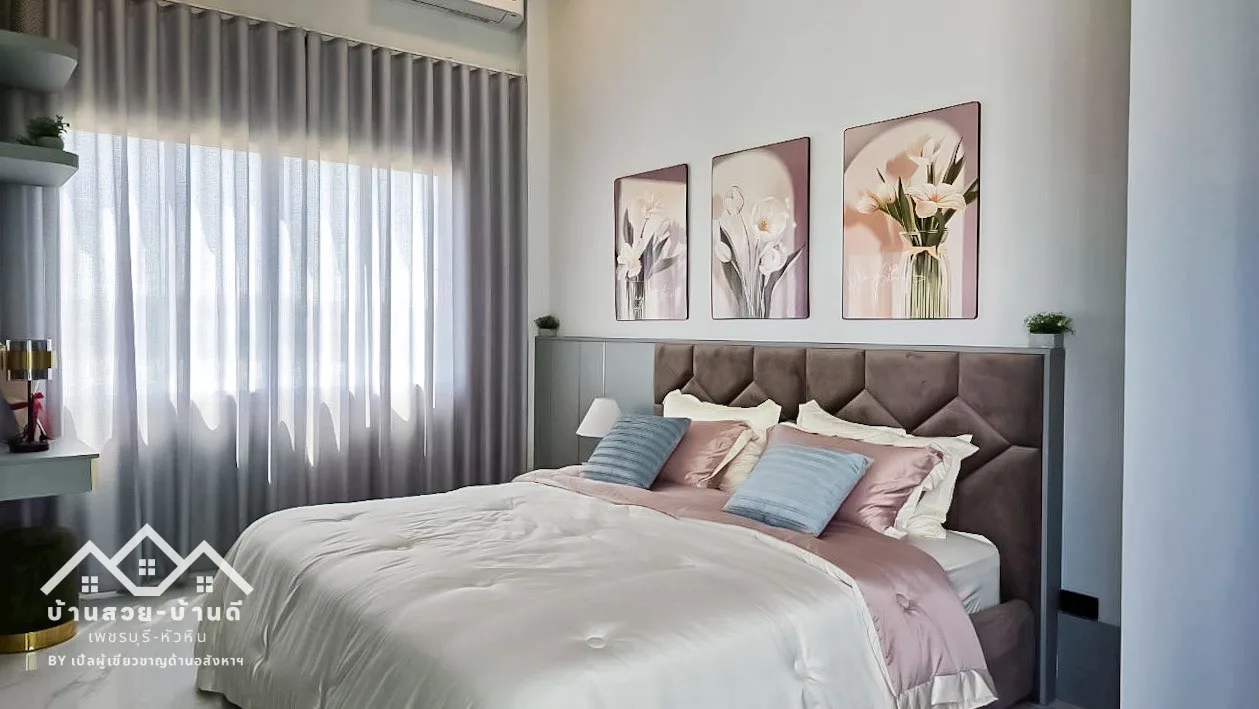 N202603018 บ้านเดี่ยวพูลวิลล่าสไตล์โมเดิร์น ใกล้ทะเลชะอำเพียง 300 เมตร - 35