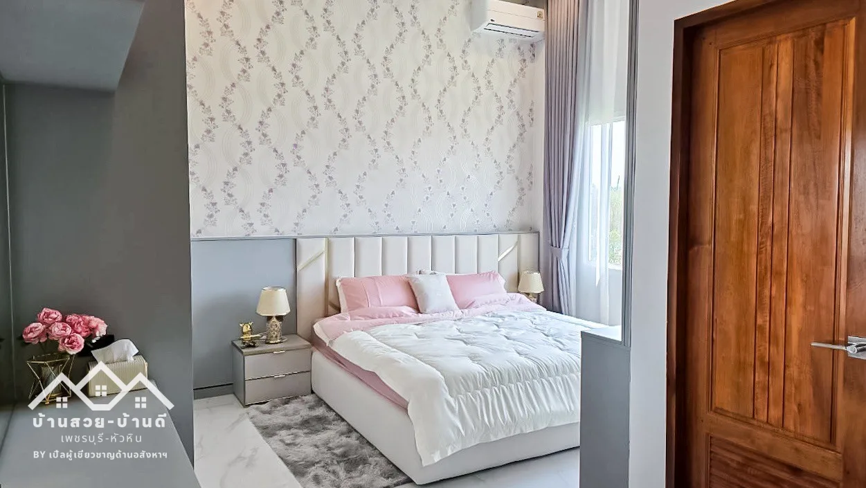 N202603018 บ้านเดี่ยวพูลวิลล่าสไตล์โมเดิร์น ใกล้ทะเลชะอำเพียง 300 เมตร - 29