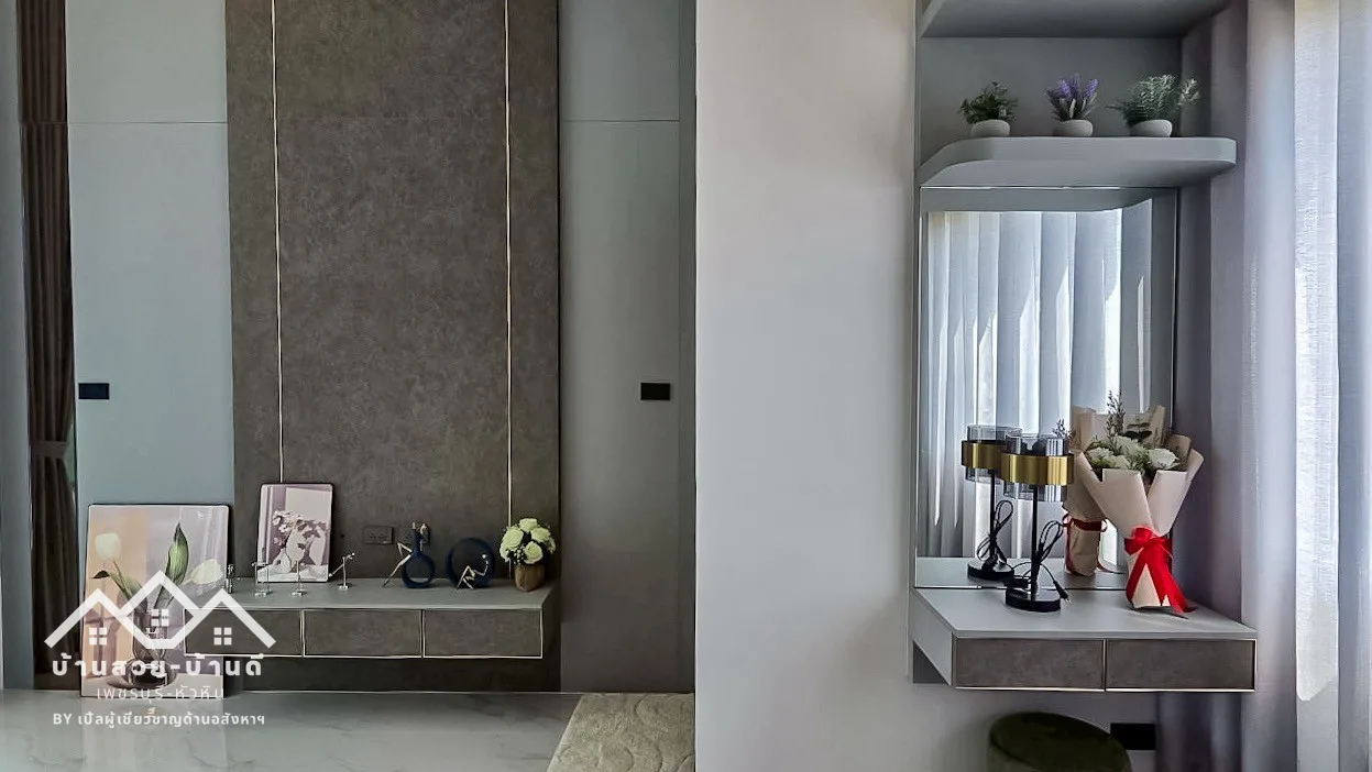 N202603018 บ้านเดี่ยวพูลวิลล่าสไตล์โมเดิร์น ใกล้ทะเลชะอำเพียง 300 เมตร - 41
