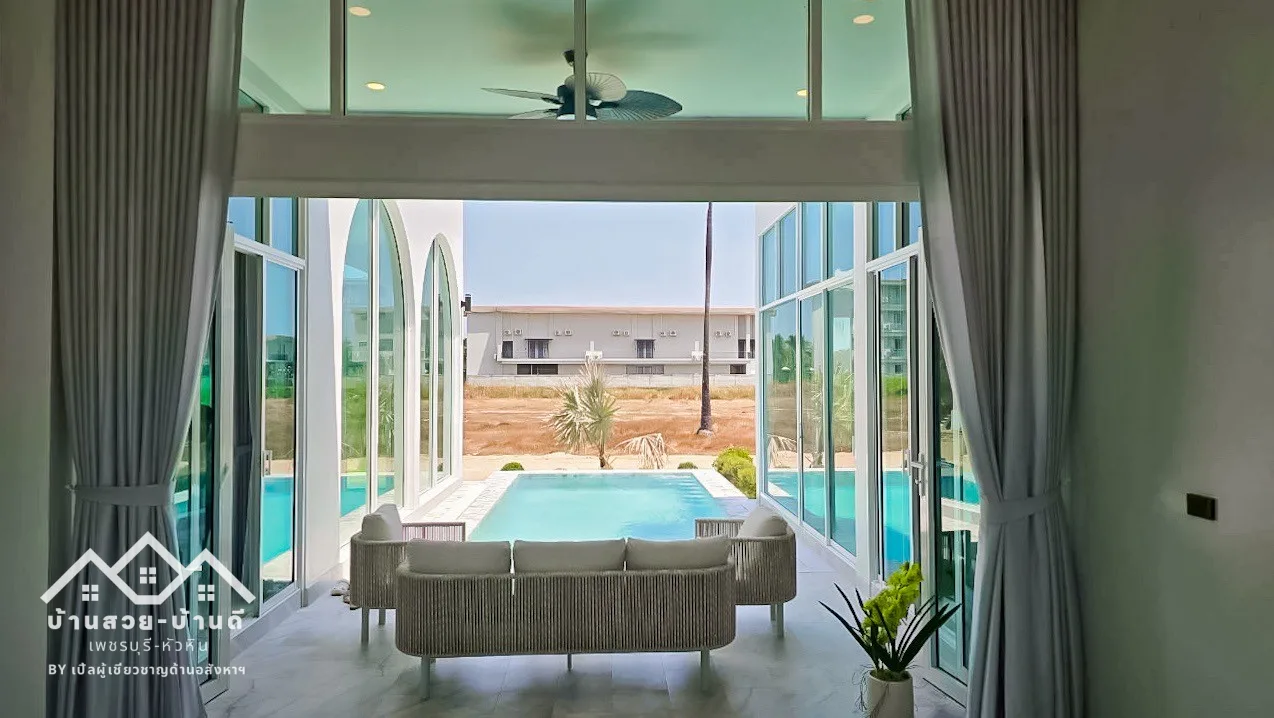 N202603018 บ้านเดี่ยวพูลวิลล่าสไตล์โมเดิร์น ใกล้ทะเลชะอำเพียง 300 เมตร - 51