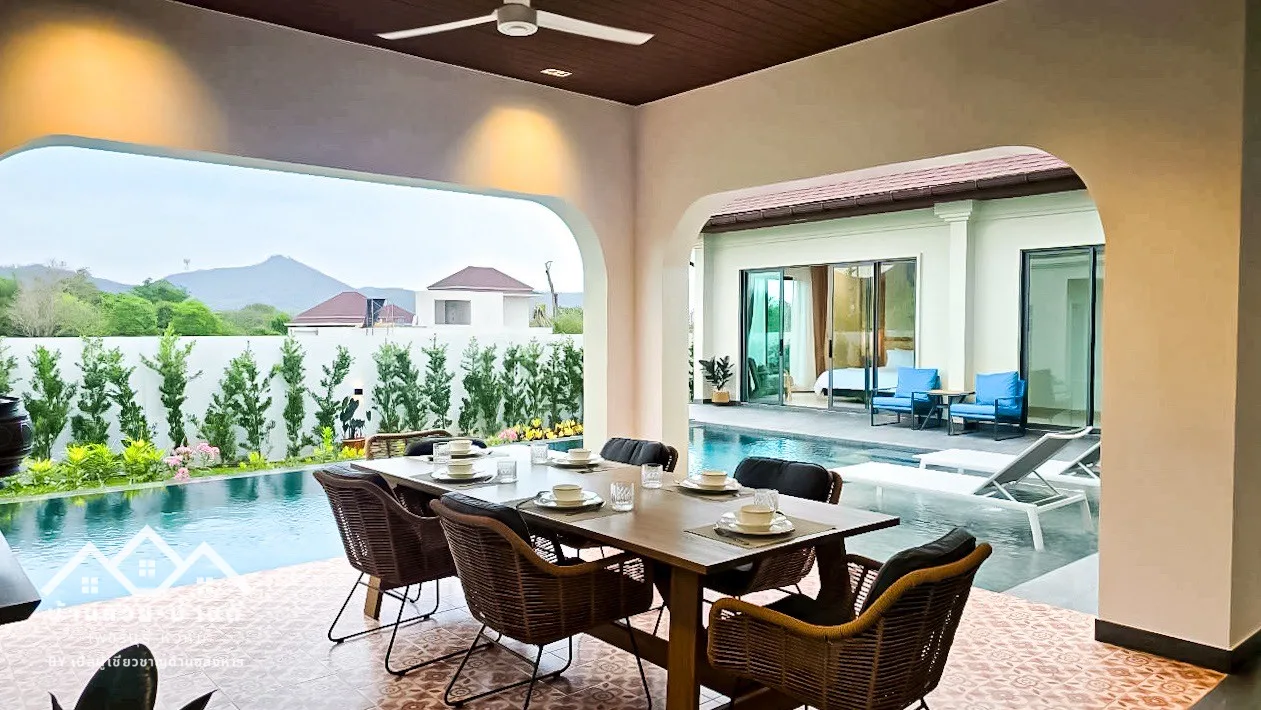 N202603020 บ้านในสนามกอล์ฟ พร้อมวิวเขา ตกแต่งสไตล์บาหลี - 11