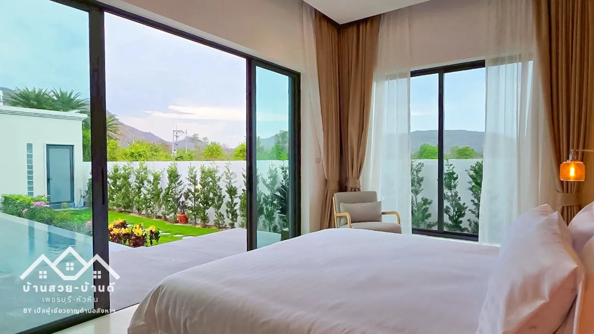 N202603020 บ้านในสนามกอล์ฟ พร้อมวิวเขา ตกแต่งสไตล์บาหลี - 43