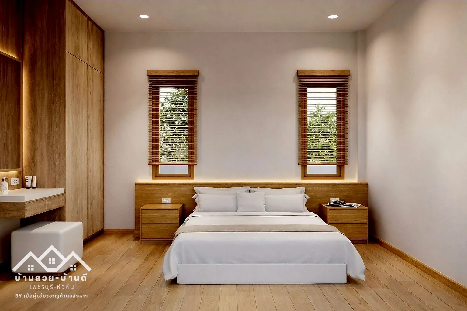 N202602003 บ้านเดี่ยวพูลวิลล่าสไตล์ทรอปิคอล ใจกลางเมืองหัวหิน - 14
