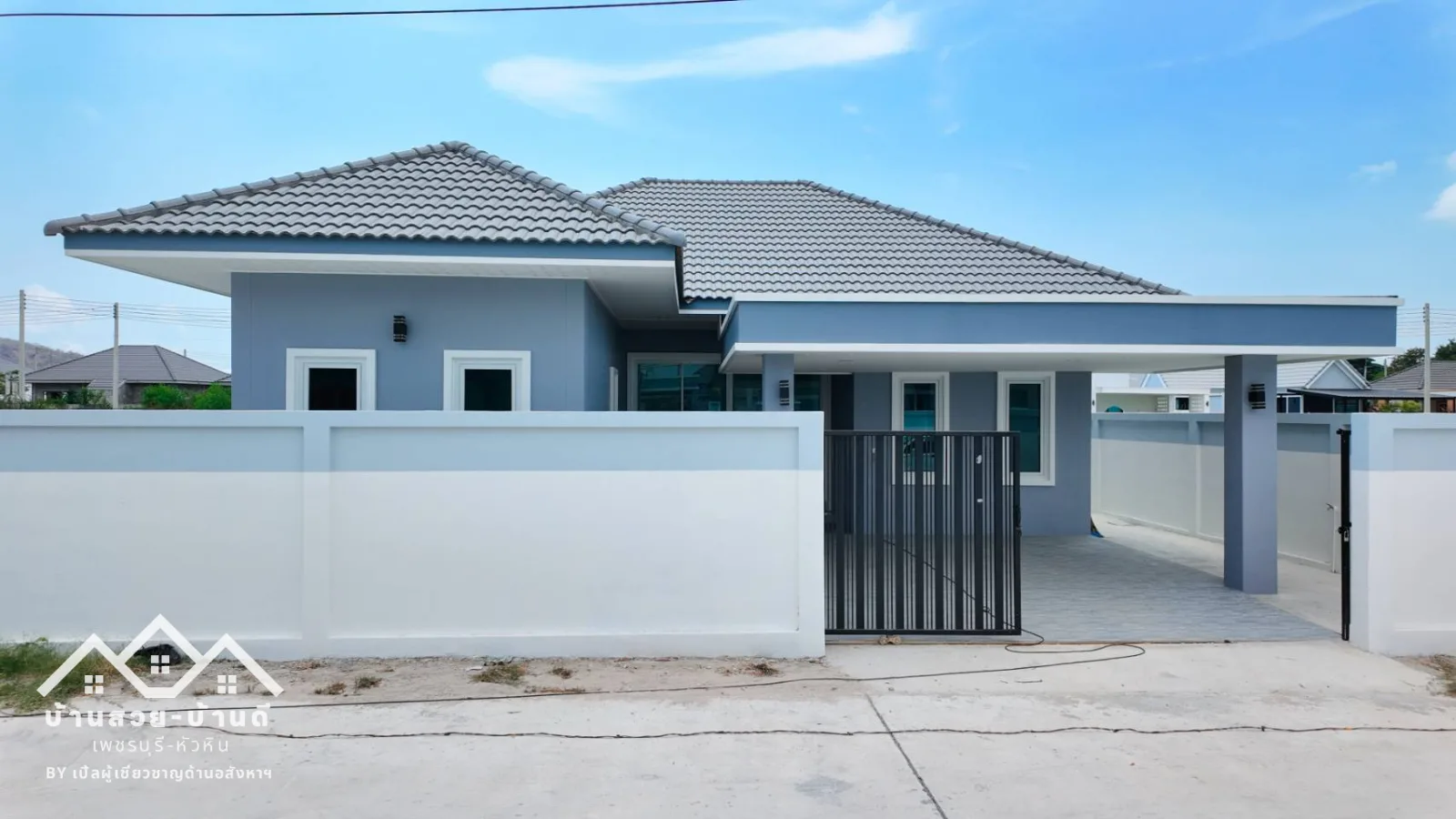 N202602005 บ้านเดี่ยวทำเลดี วิวเขาพร้อมเข้าอยู่ หัวหิน