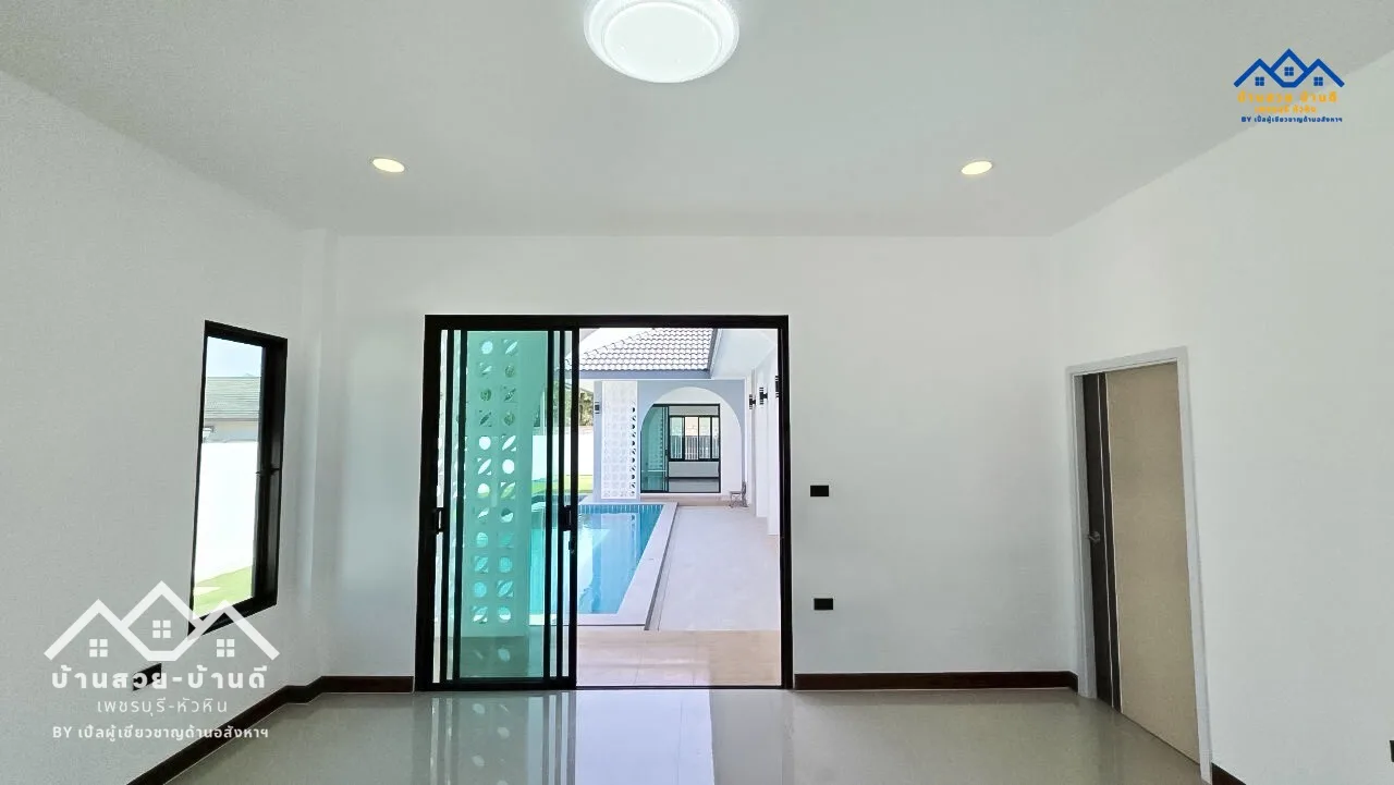 N202602006 บ้านเดี่ยวสไตล์คอนเทมโพรารี่ พร้อมสระว่ายน้ำ หัวหิน - 26