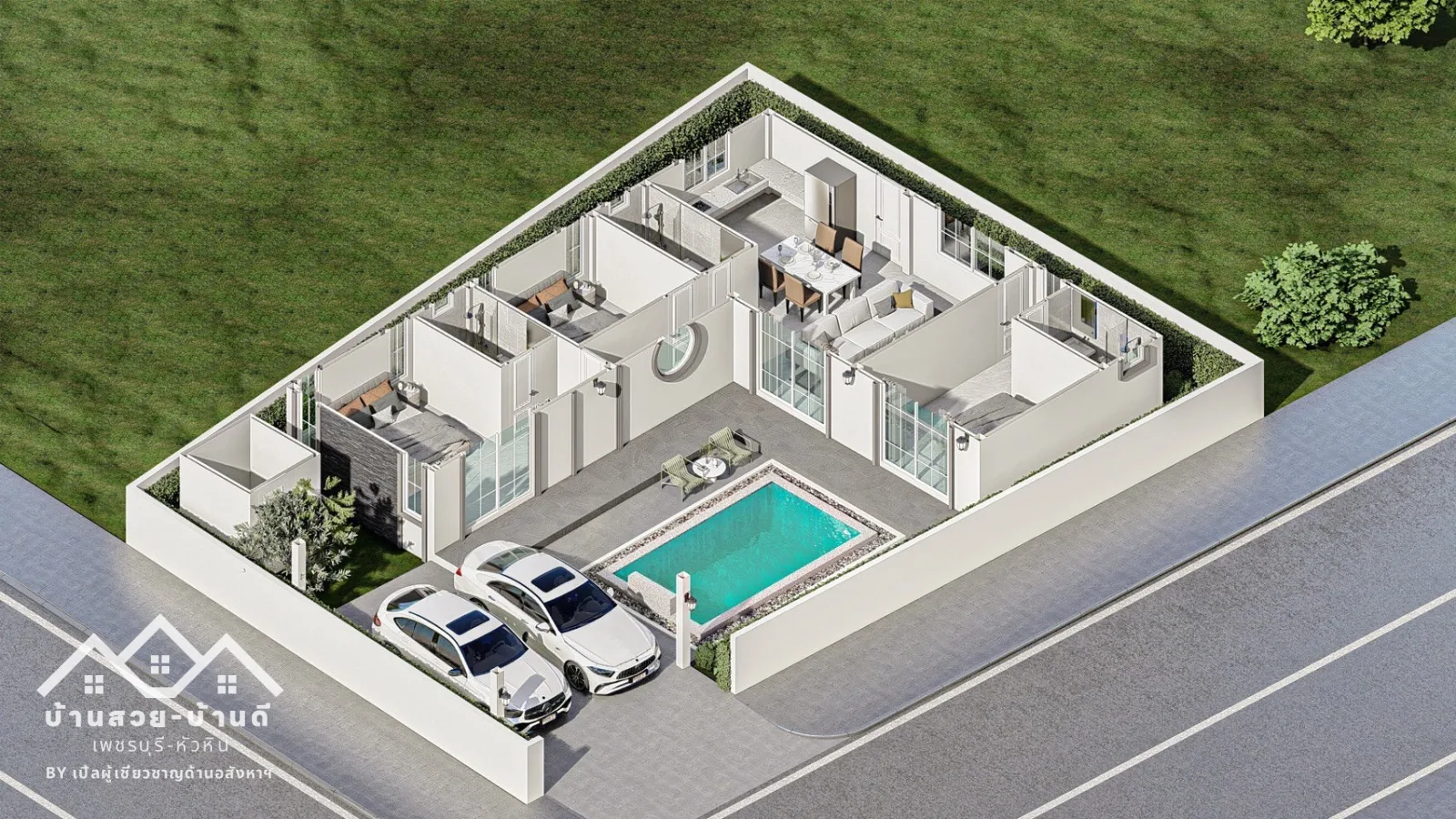 N202602008 บ้านเดี่ยวพร้อมสระว่ายน้ำ ราคาสุดคุ้มหัวหิน - 5