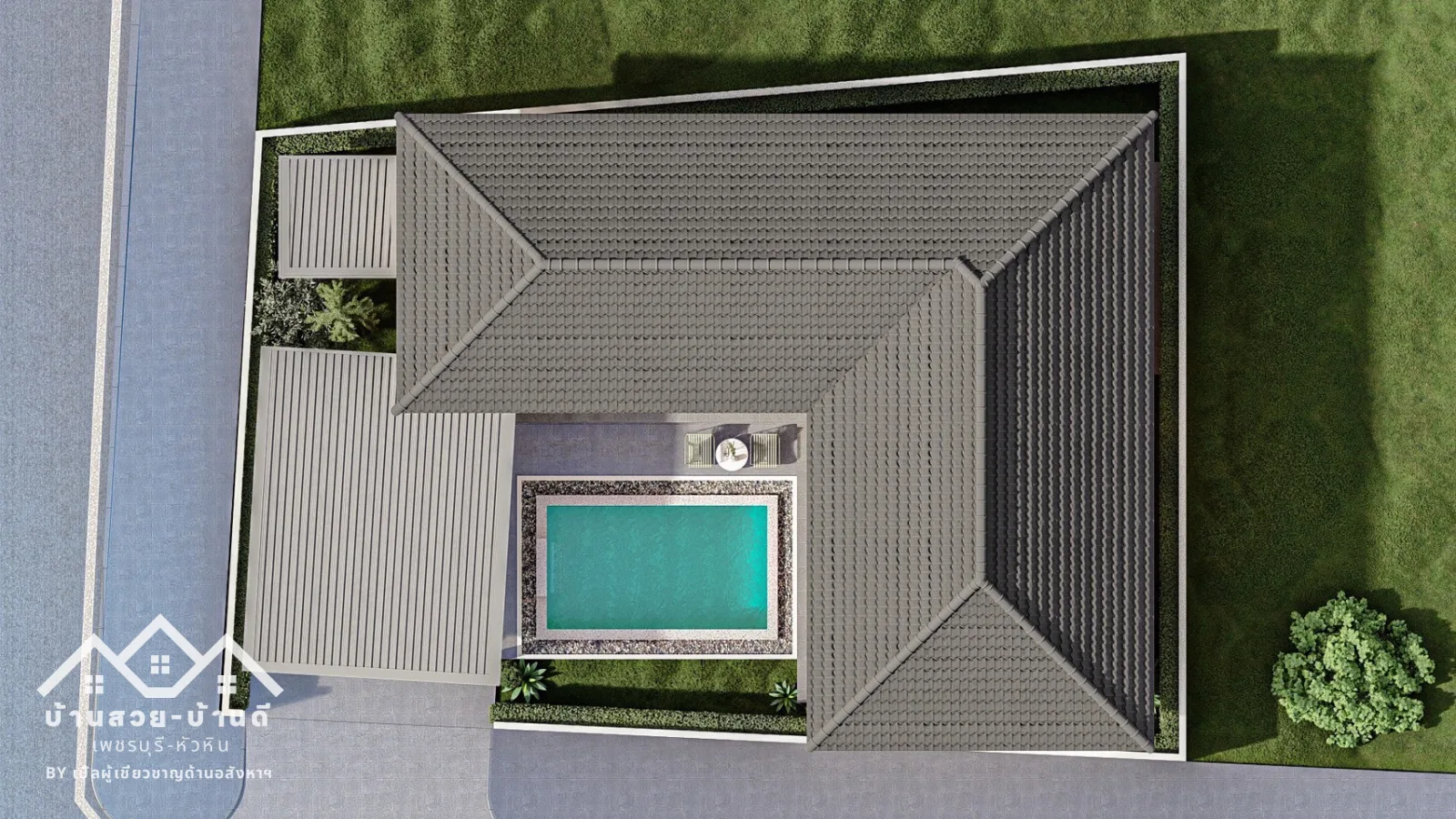 N202602008 บ้านเดี่ยวพร้อมสระว่ายน้ำ ราคาสุดคุ้มหัวหิน - 9