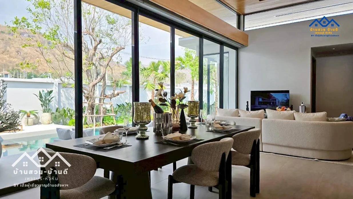 N202602009 Luxury Poolvilla modern loft style, mountain view - 48