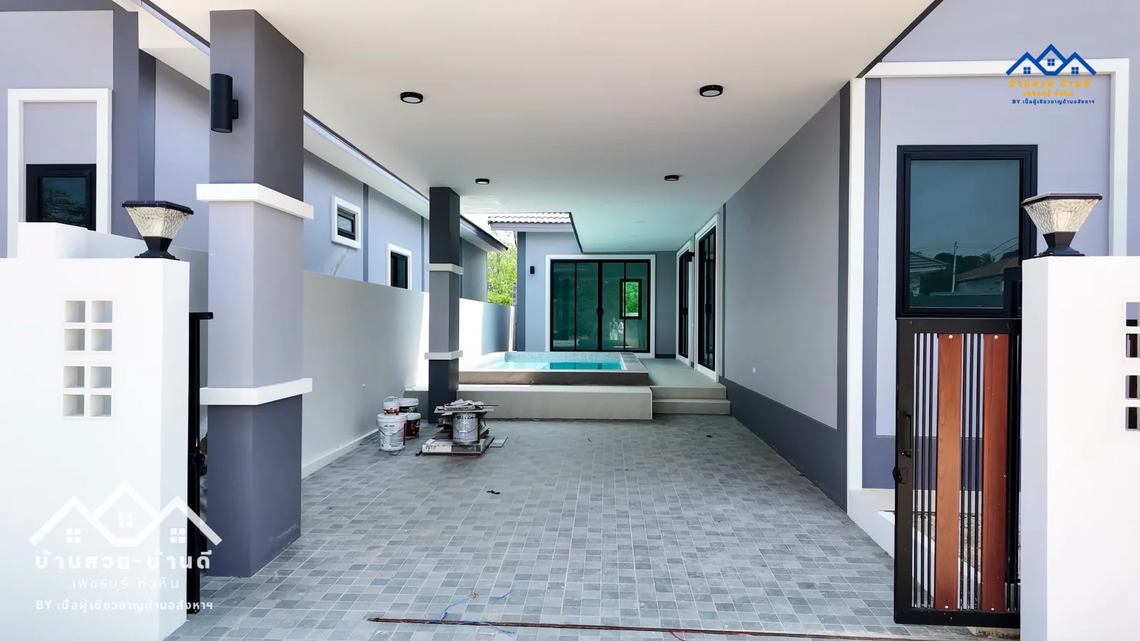 N202602011 บ้านเดี่ยวพร้อมสระว่ายน้ำ ใจกลางเมืองหัวหิน - 2