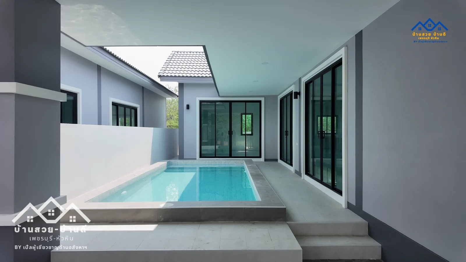 N202602011 บ้านเดี่ยวพร้อมสระว่ายน้ำ ใจกลางเมืองหัวหิน - 4
