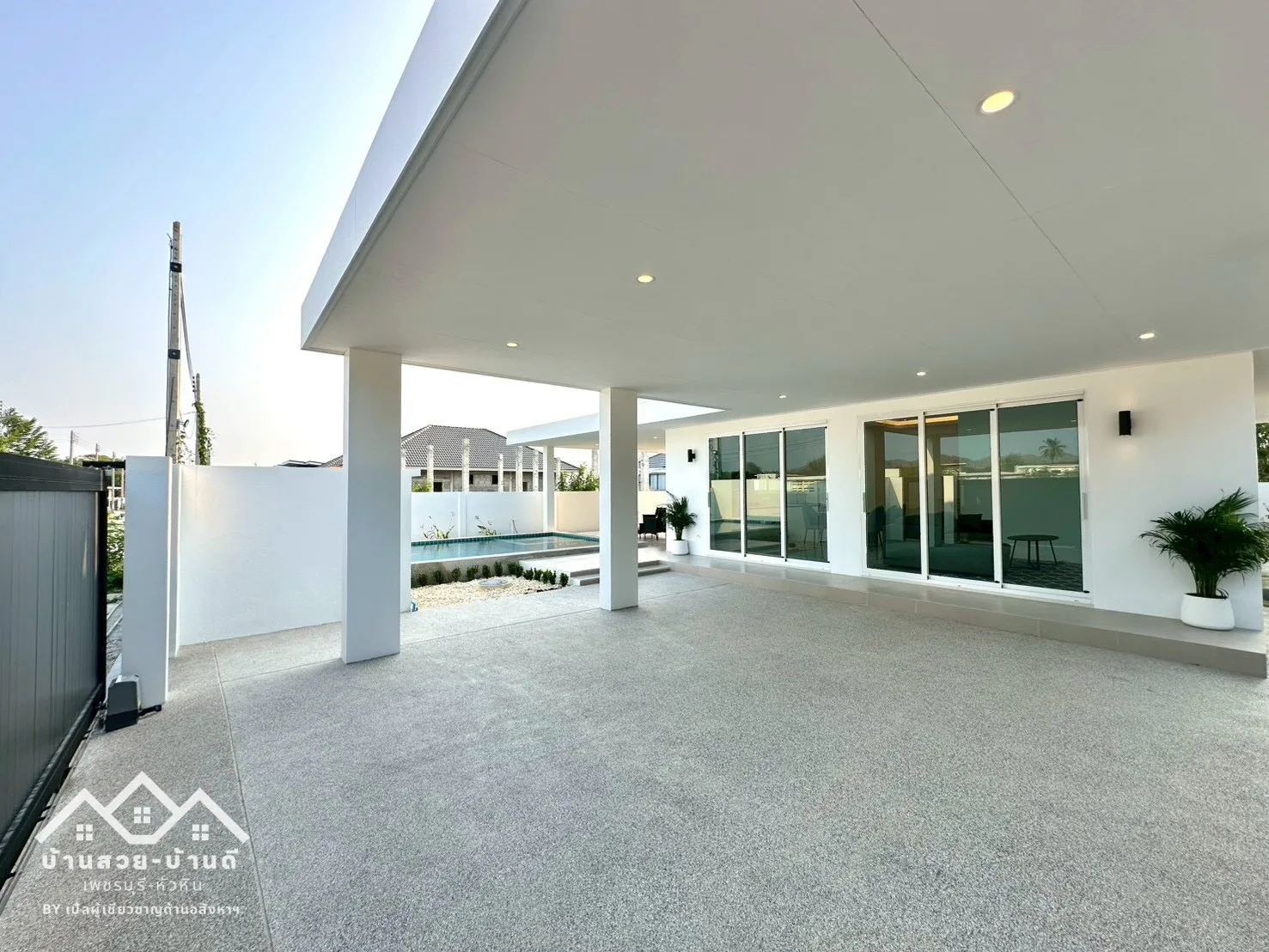 N202601006 บ้านเดี่ยวพูลวิลล่าสไตล์โมเดิร์น วิวเขา หัวหิน - 3