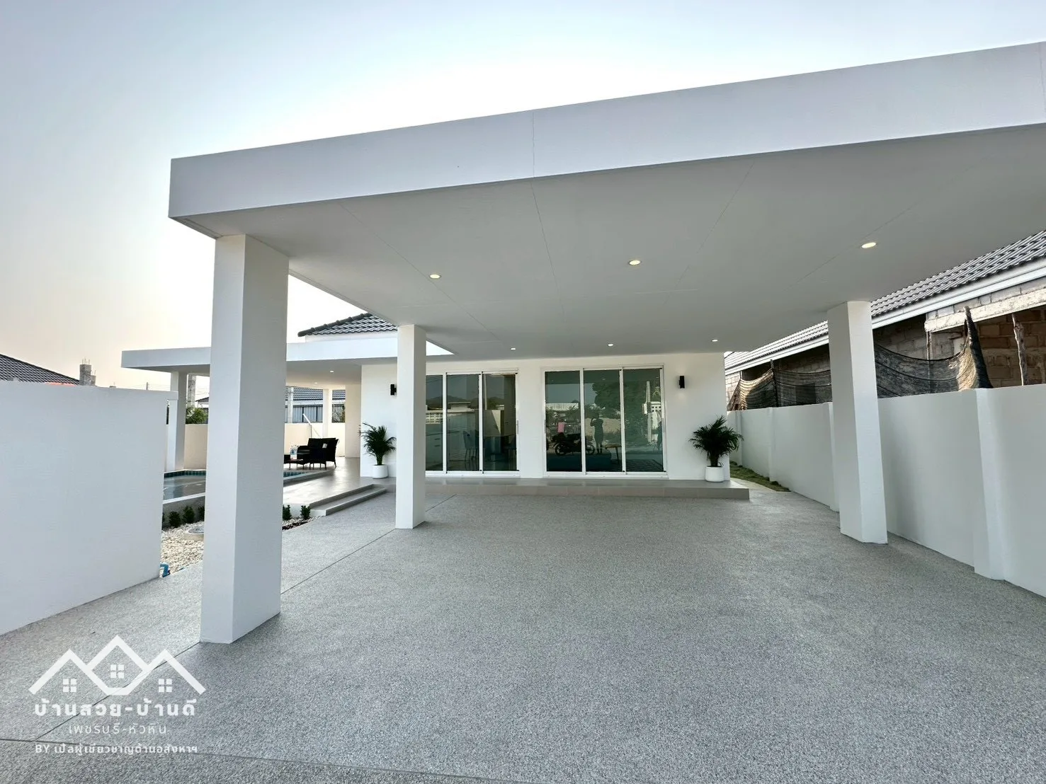 N202601006 บ้านเดี่ยวพูลวิลล่าสไตล์โมเดิร์น วิวเขา หัวหิน - 2