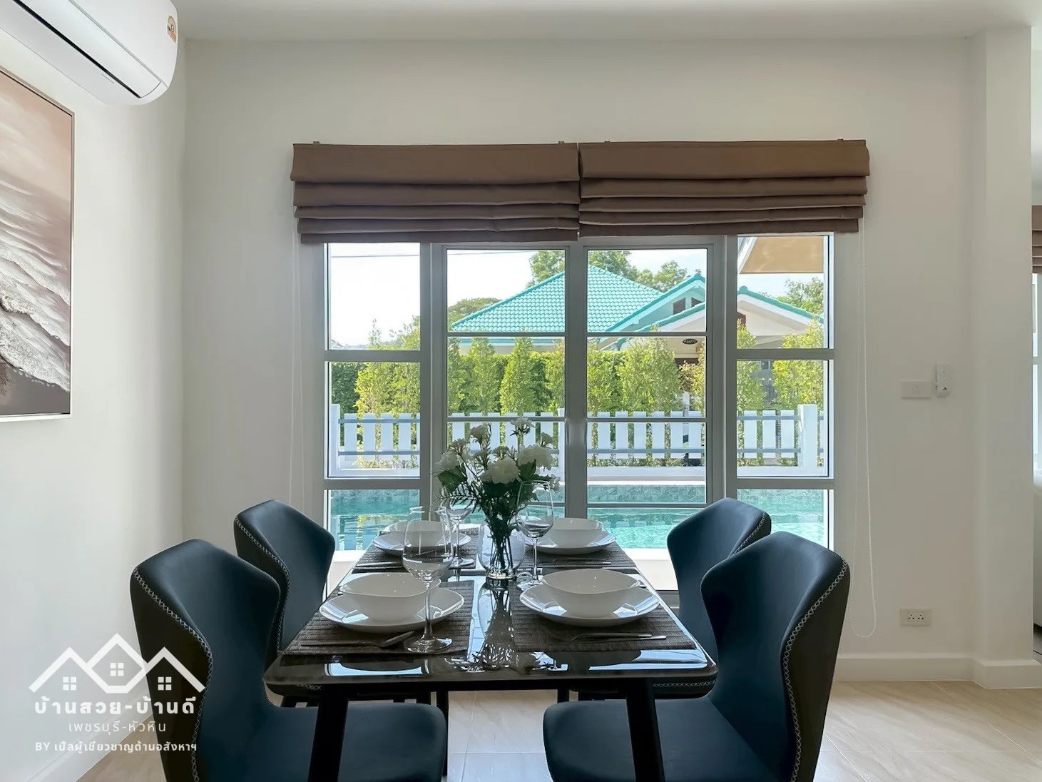 R202601002 บ้านพูลวิลล่าวิวภูเขา ใกล้ทะเล ใจกลางเมืองหัวหิน - 13