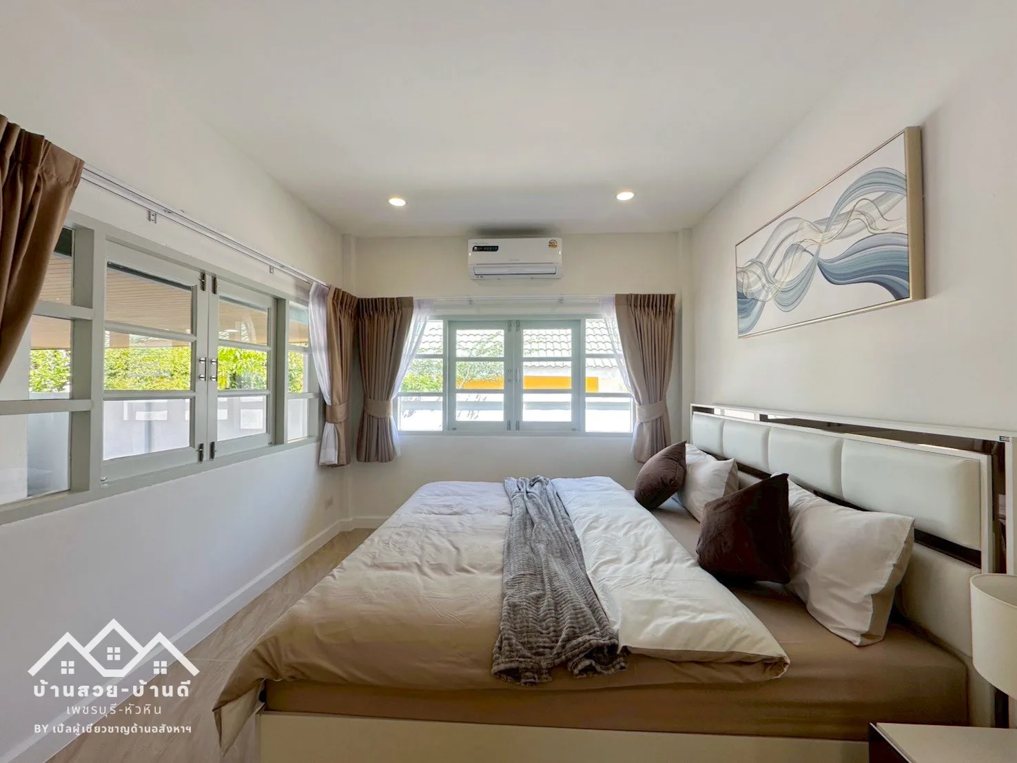 R202601002 บ้านพูลวิลล่าวิวภูเขา ใกล้ทะเล ใจกลางเมืองหัวหิน - 17