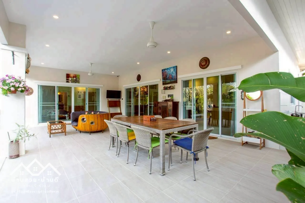 R202601003 บ้านเดี่ยวพูลวิลล่าสไตล์บาหลี พร้อมเข้าอยู่ หัวหิน - 11