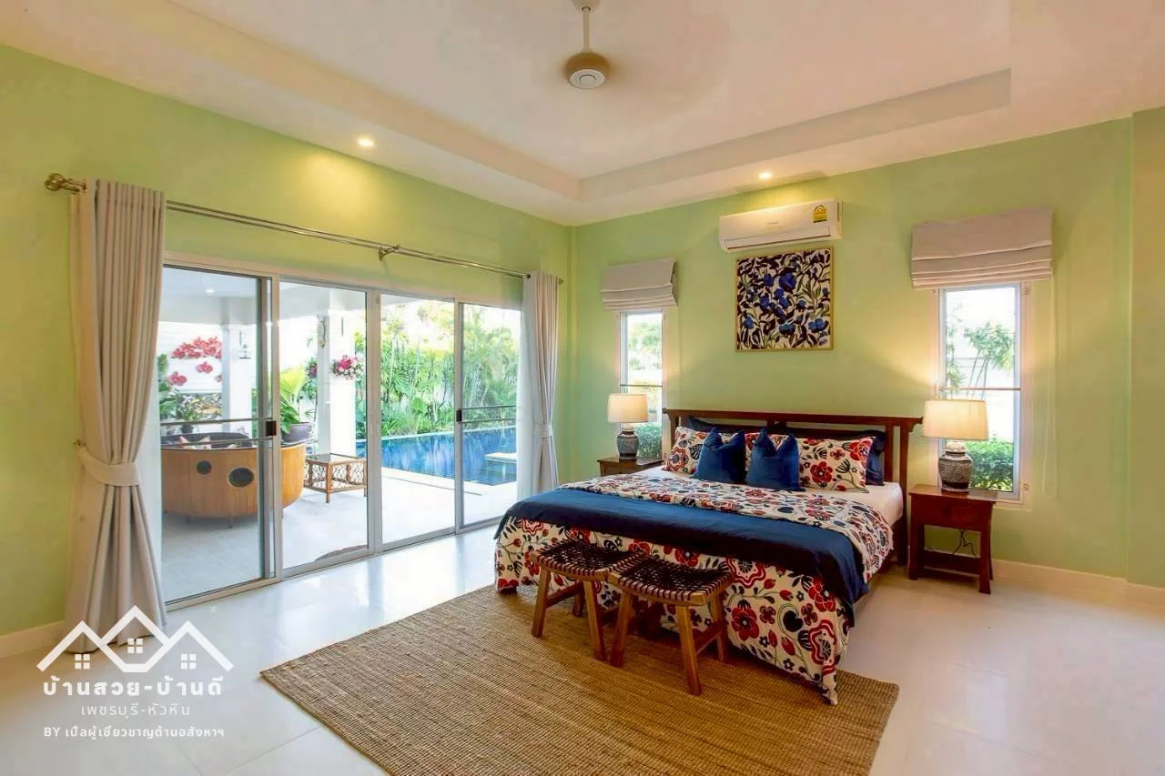 R202601003 บ้านเดี่ยวพูลวิลล่าสไตล์บาหลี พร้อมเข้าอยู่ หัวหิน - 33