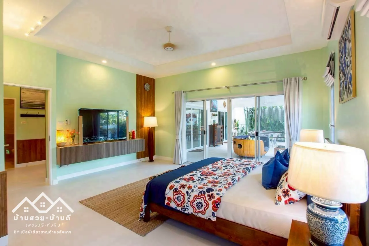 R202601003 บ้านเดี่ยวพูลวิลล่าสไตล์บาหลี พร้อมเข้าอยู่ หัวหิน - 32