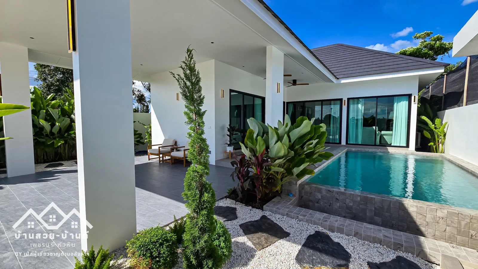 N202608002 Smart Home พร้อมโซลาร์เซลล์ 10 kW ครบทุกฟังก์ชันในหัวหิน - 2